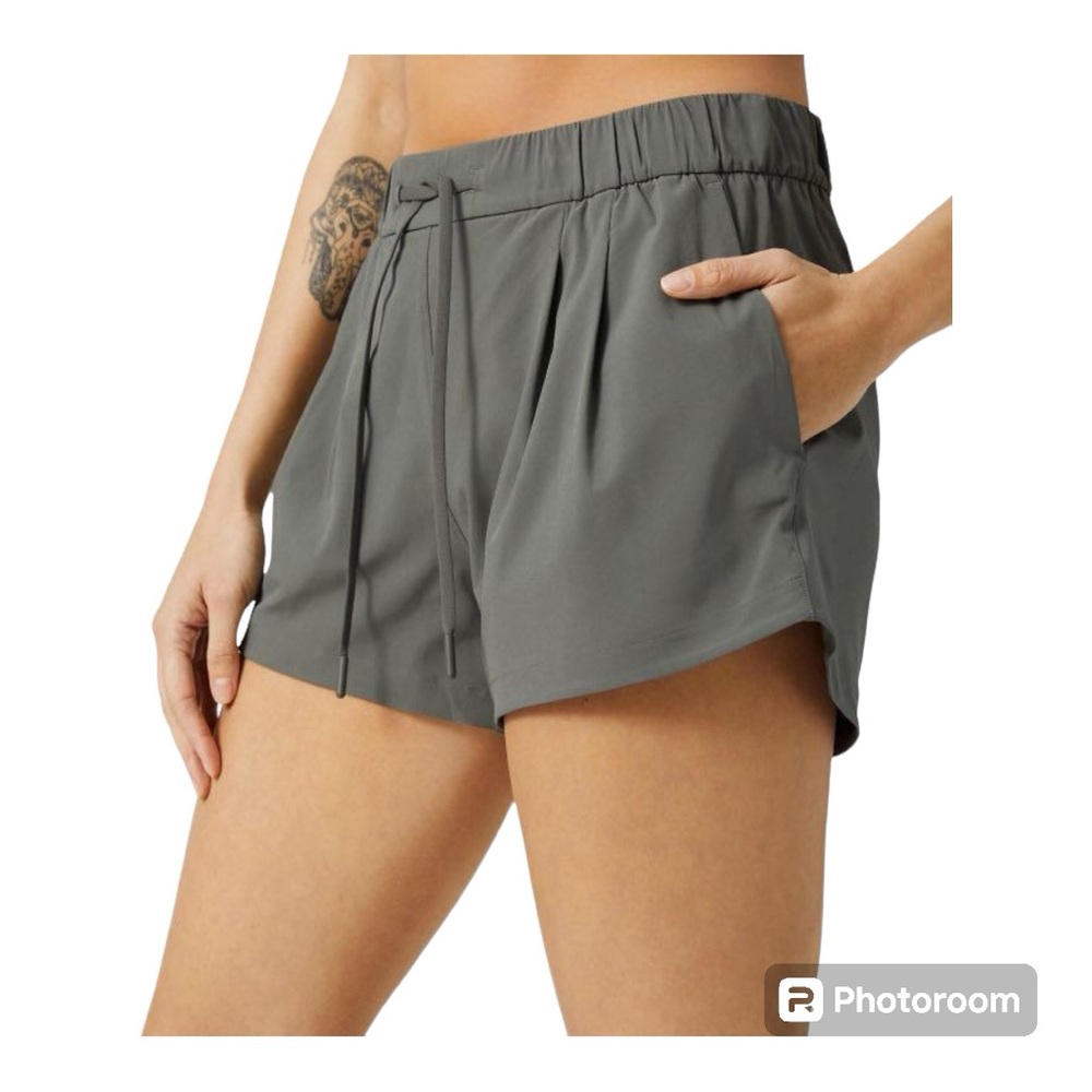 lululemon athletica Gray Athletic Shorts